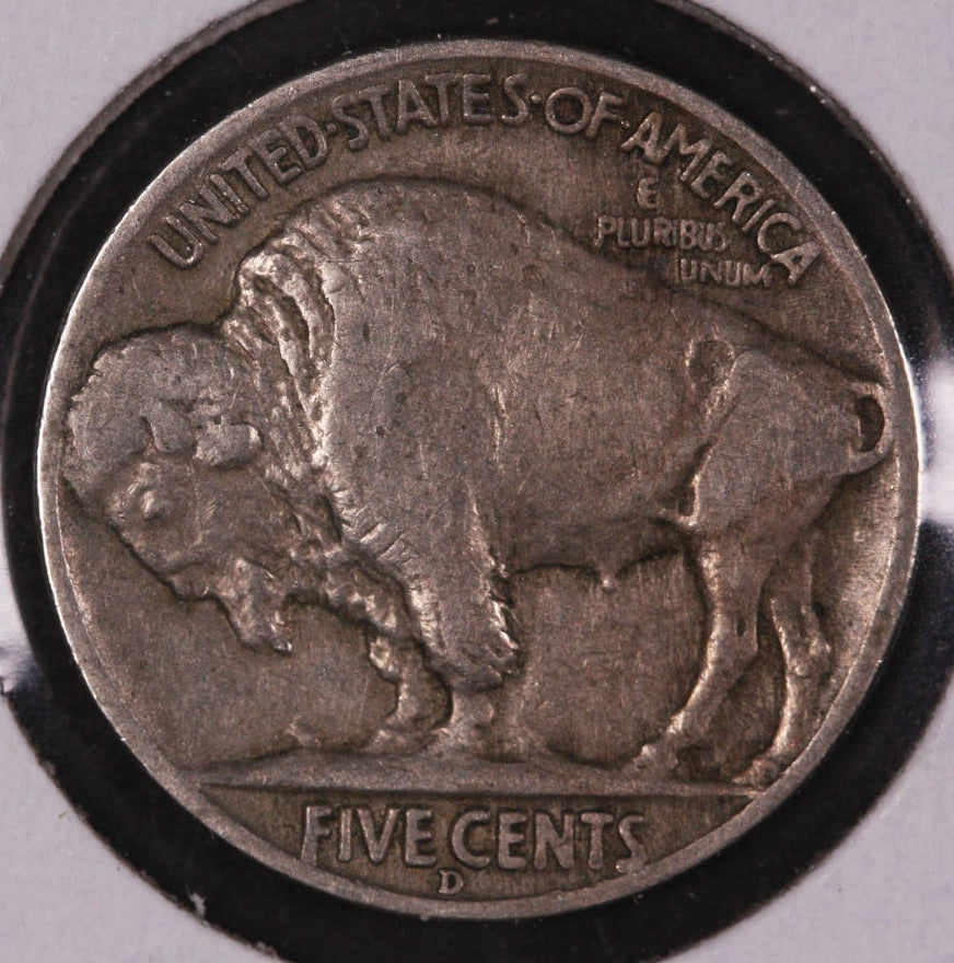 1936-D Buffalo Nickel, Fine+ Circulated Coin.  Store #NL848
