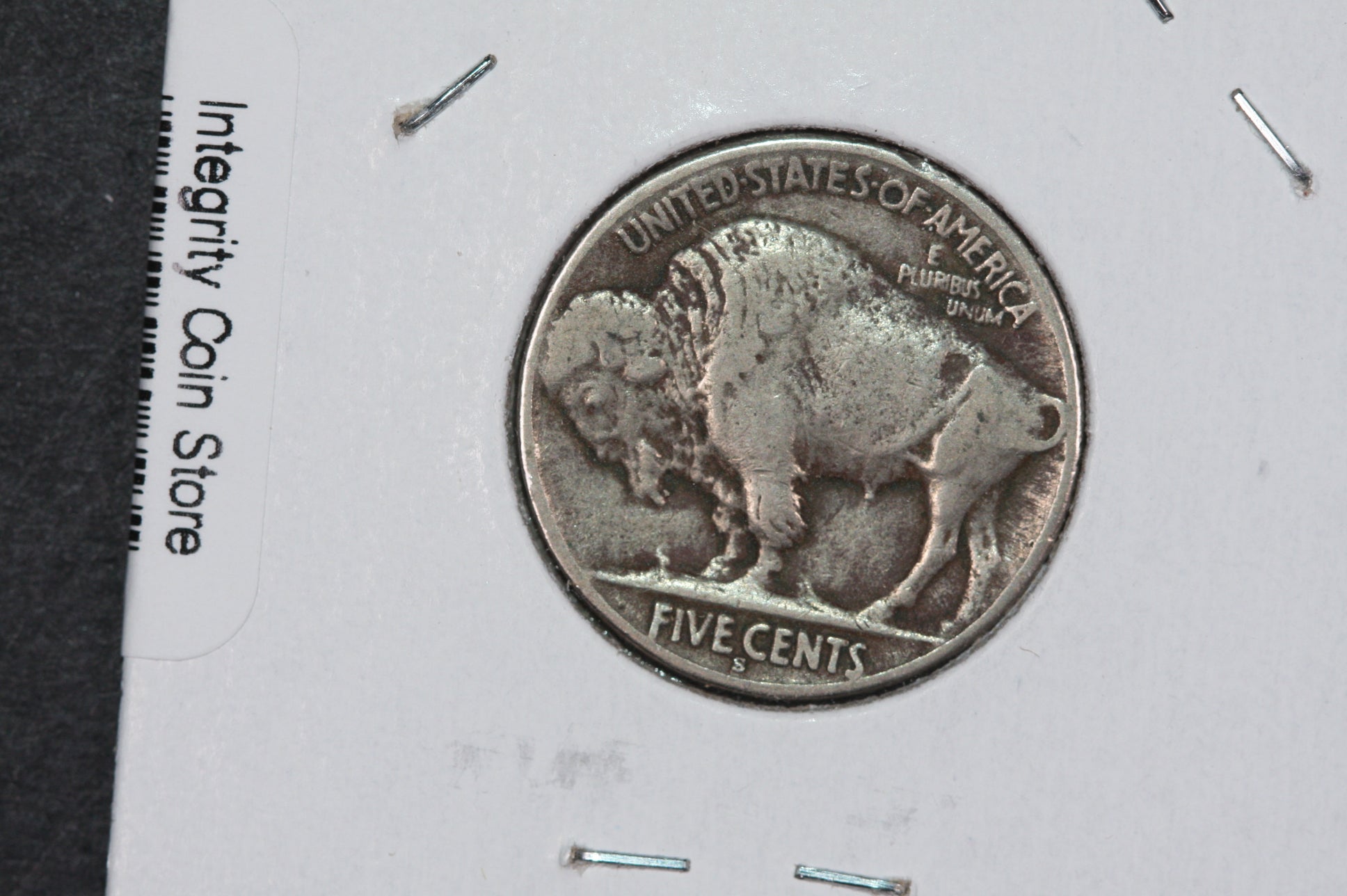 1936-S Buffalo Nickel, Average Circulated Coin.  Store #07467