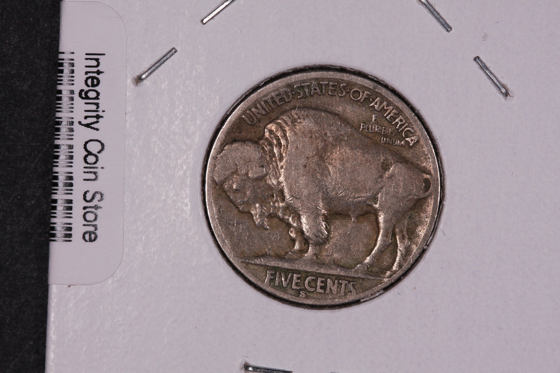 1936-S Buffalo Nickel, Average Circulated Coin.  Store #07470