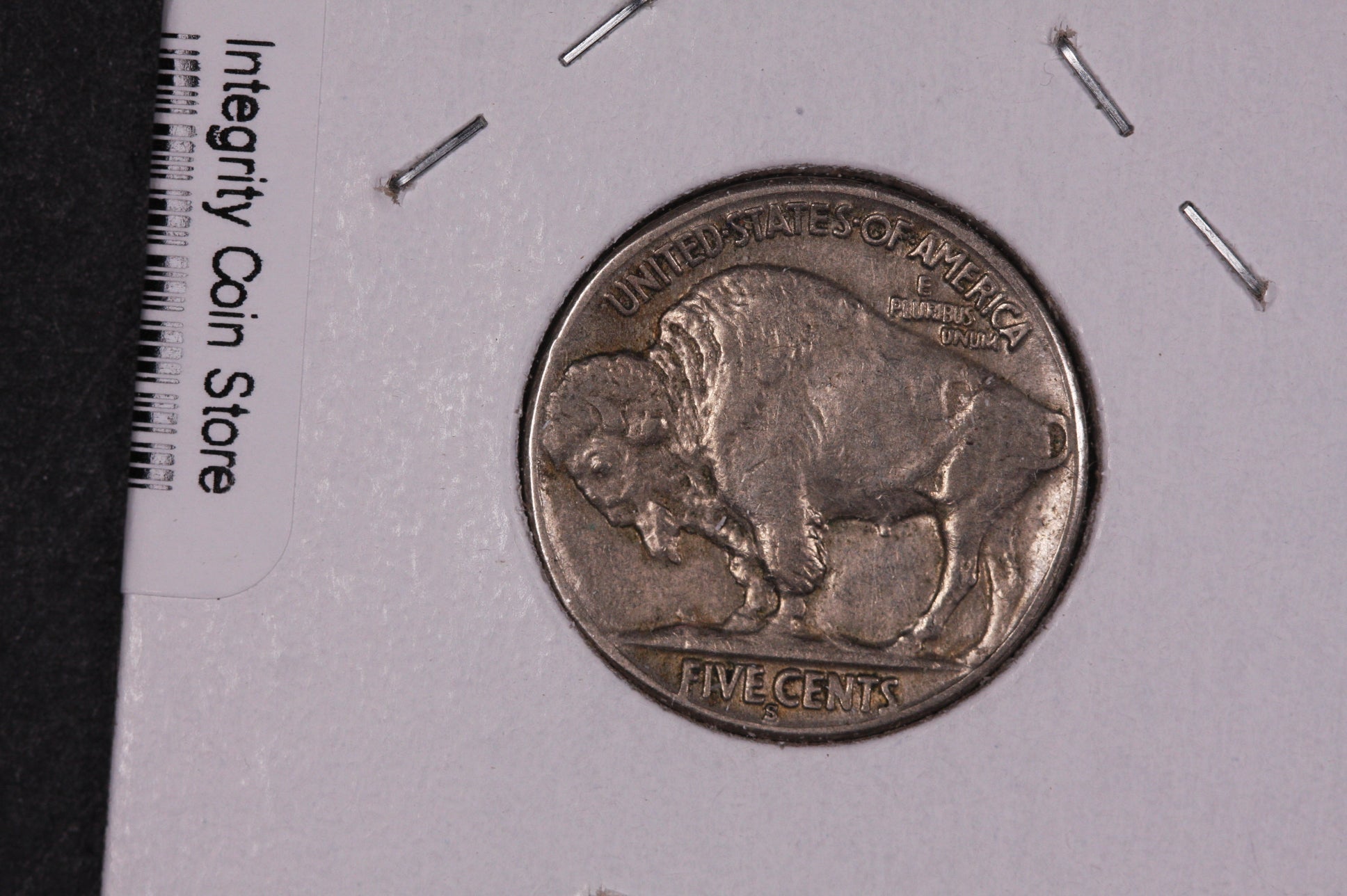 1936-S Buffalo Nickel, Average Circulated Coin.  Store #07471