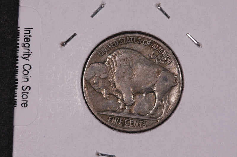 1936-S Buffalo Nickel, Average Circulated Coin.  Store