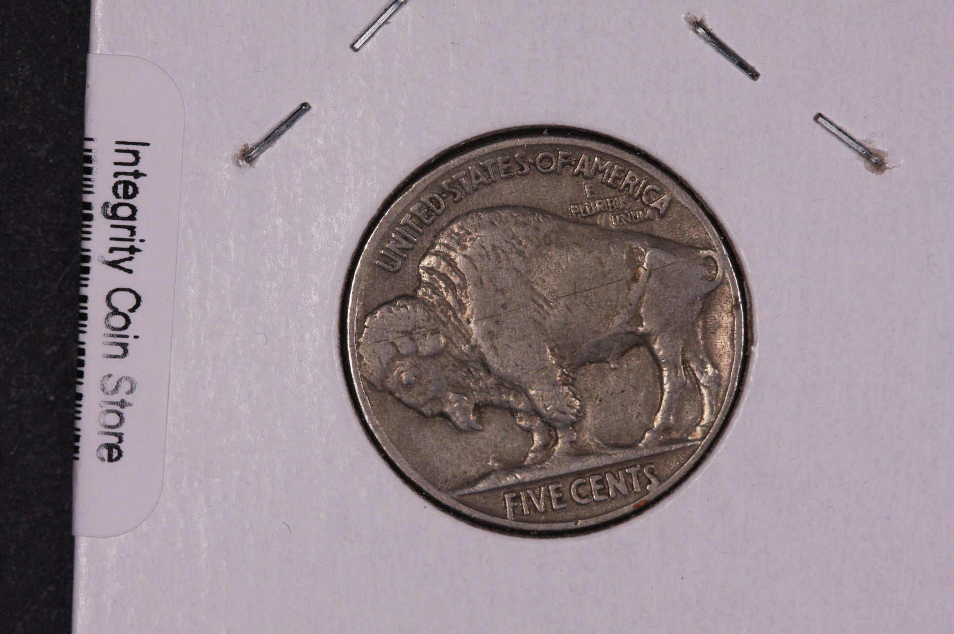 1937 Buffalo Nickel, Average Circulated Coin.  Store #07475