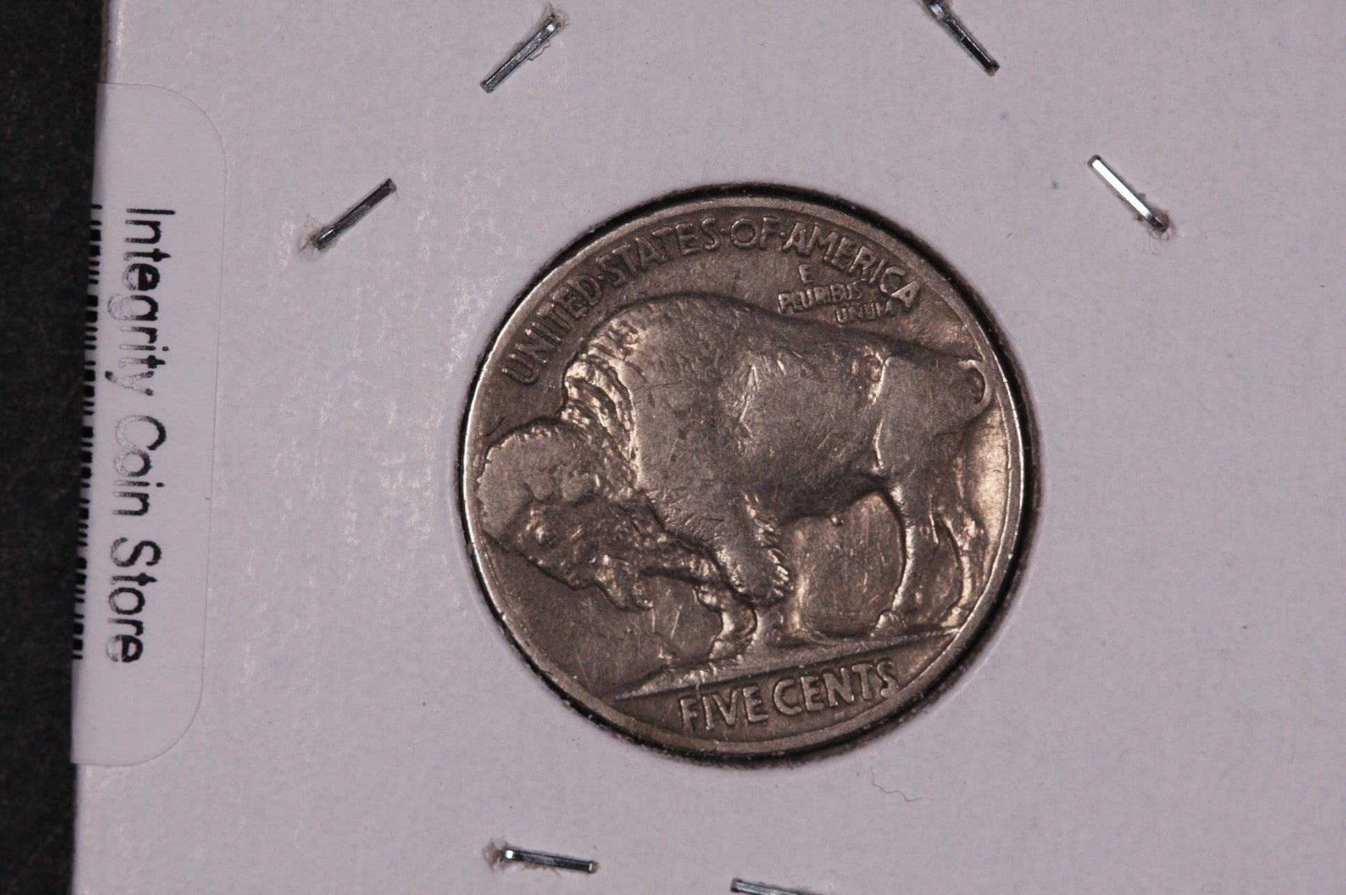 1937 Buffalo Nickel, Average Circulated Coin.  Store #07480