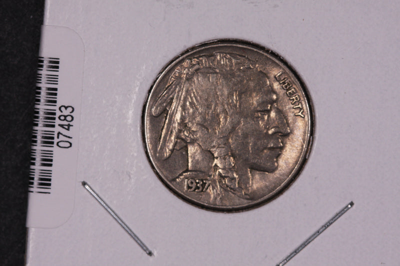 1937 Buffalo Nickel, Average Circulated Coin.  Store