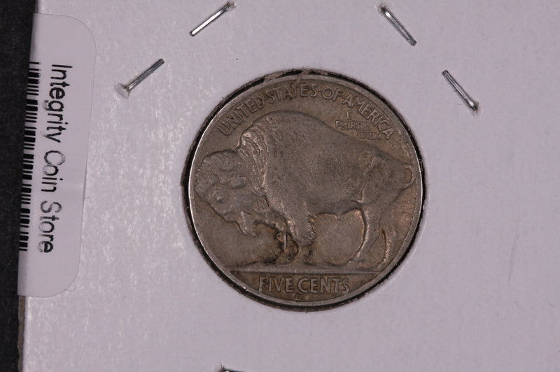 1937-D Buffalo Nickel, Average Circulated Coin.  Store Sale