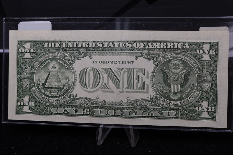 1981-A $1 Federal Reserve Note. "EB" Radar Note, Crisp UN-Circulated. Store