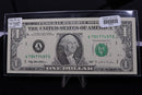1995 $1., F.R.N., "AE" Radar Note, Crisp UN-Circulated. Store