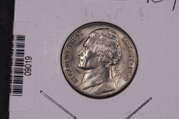 1939 Jefferson Nickel, Un-Circulated Coin.  Store Sale #09019