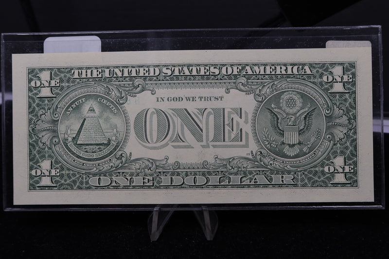 2003 $1 Federal Reserve Note. "BD" Radar Note, Crisp UN-Circulated. Store