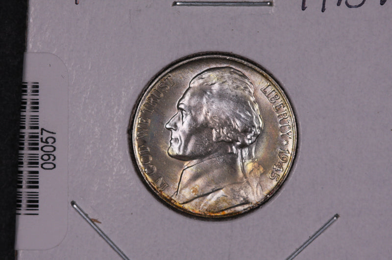 1945-P Jefferson Nickel, Un-Circulated Coin, Silver.  Store Sale