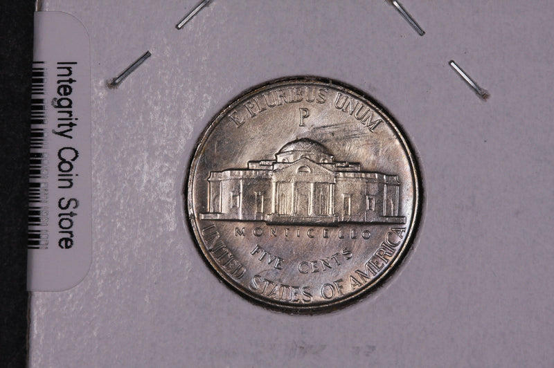 1945-P Jefferson Nickel, Un-Circulated Coin, Silver.  Store Sale