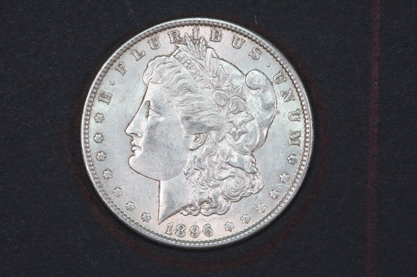 1896 Morgan Silver Dollar, Affordable Collectible Coin, Store #09083