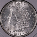 1896 Morgan Silver Dollar, Mint State Uncirculated Coin, Store