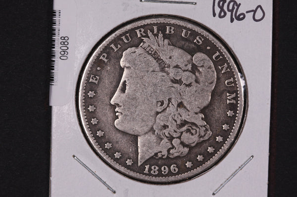 1896-O Morgan Silver Dollar, Affordable Collectible Coin, Store #09088