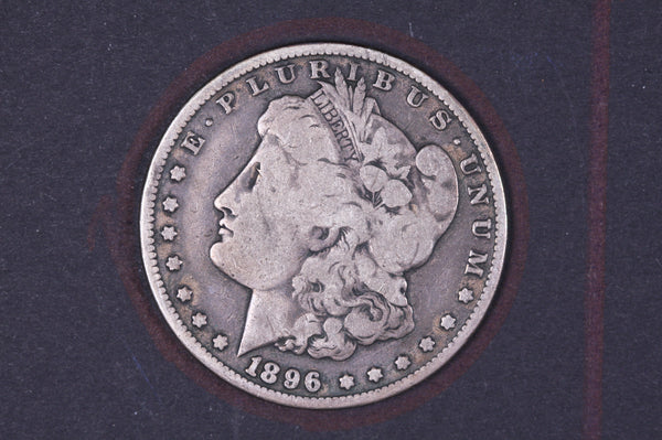 1896-O Morgan Silver Dollar, Affordable Collectible Coin, Store #09089