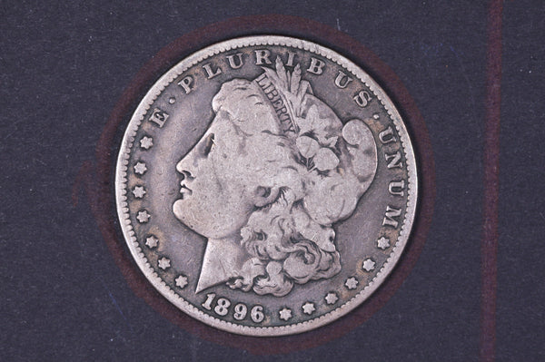 1896-O Morgan Silver Dollar, Affordable Collectible Coin, Store #09089