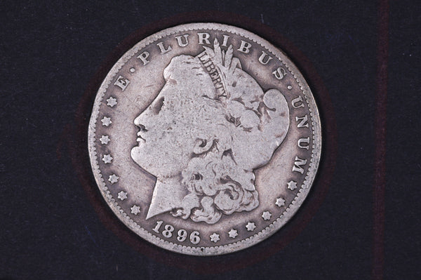 1896-O Morgan Silver Dollar, Affordable Collectible Coin, Store #09090