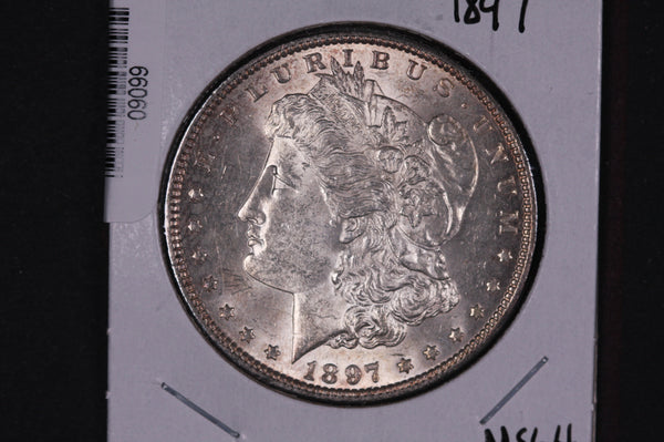 1897 Morgan Silver Dollar, Affordable Collectible Coin, Store #09099