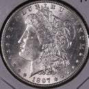 1897-S Morgan Silver Dollar, Gem Mint State Uncirculated Coin, Store