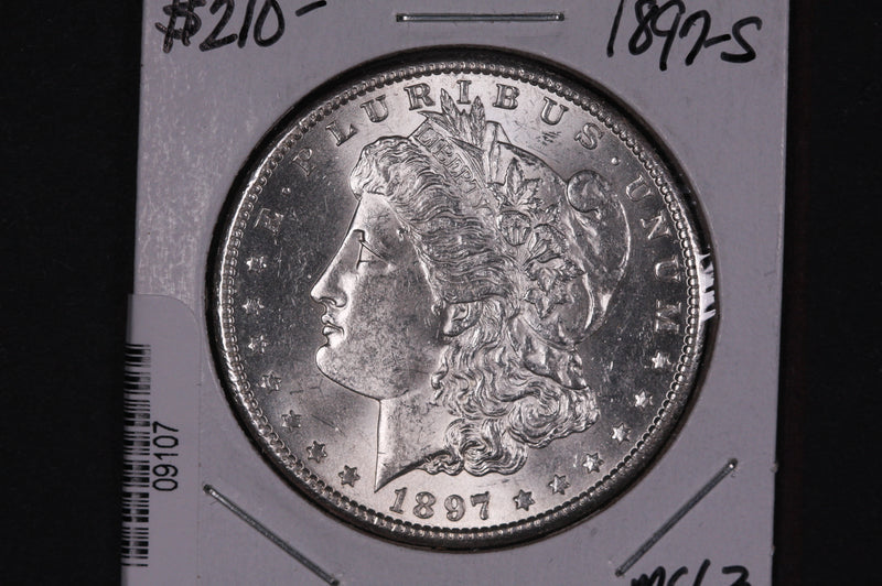 1897-S Morgan Silver Dollar, Affordable Collectible Coin, Store