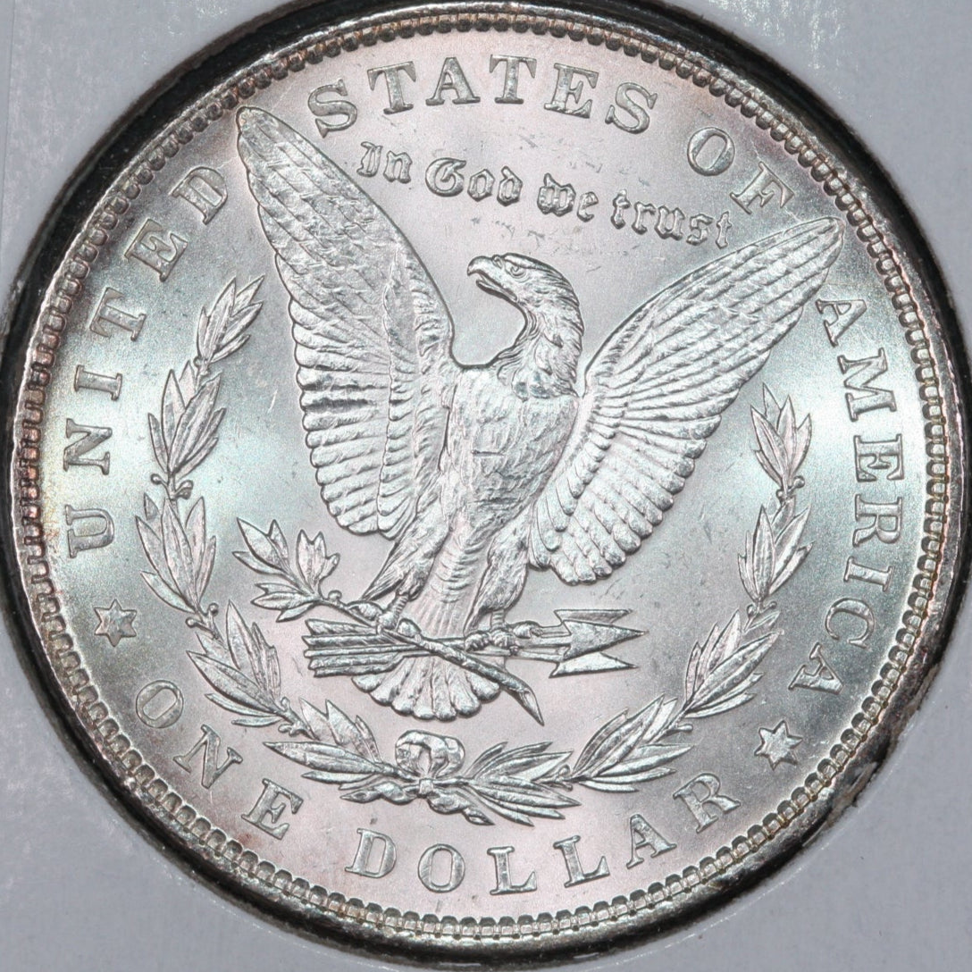 1898 Morgan Dollar, Mint State Uncirculated Coin, Store #DR0383
