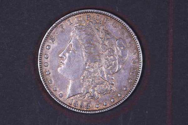 1898 Morgan Silver Dollar, Affordable Collectible Coin, Store #09111
