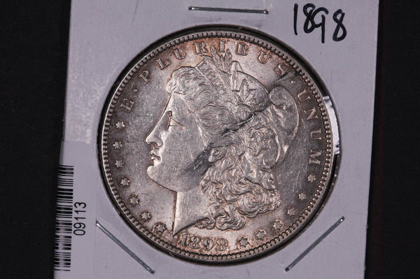 1898 Morgan Silver Dollar, Affordable Collectible Coin, Store #09113