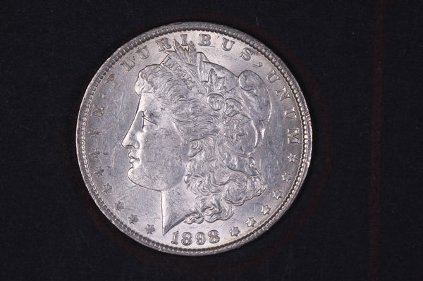 1898 Morgan Silver Dollar, Affordable Collectible Coin, Store #09114