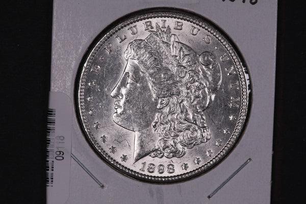 1898 Morgan Silver Dollar, Affordable Collectible Coin, Store #09118