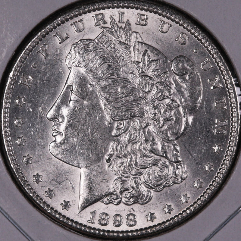 1898 Morgan Silver Dollar, Affordable Collectible Coin, Store