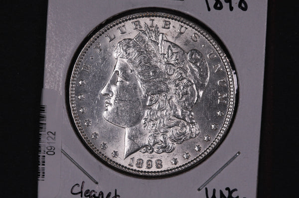 1898 Morgan Silver Dollar, Affordable Collectible Coin, Store #09122