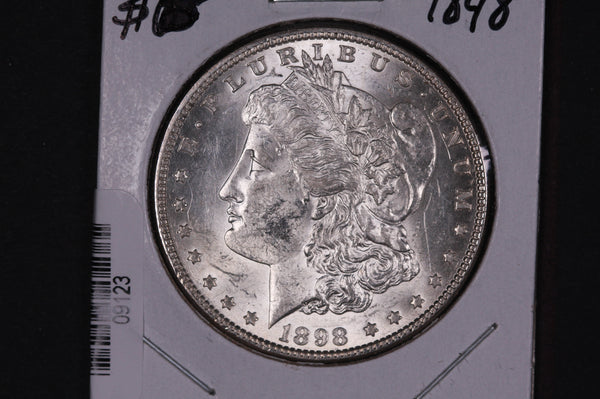 1898 Morgan Silver Dollar, Affordable Collectible Coin, Store #09123