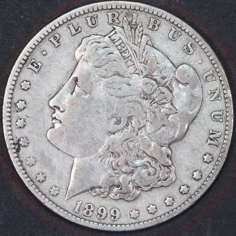 1899-O Morgan Silver Dollar, Very Fine Circulated Coin, Store