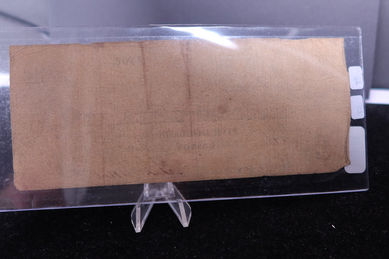1849 $5 Obsolete Currency. The COCHITUATE Bank. Store