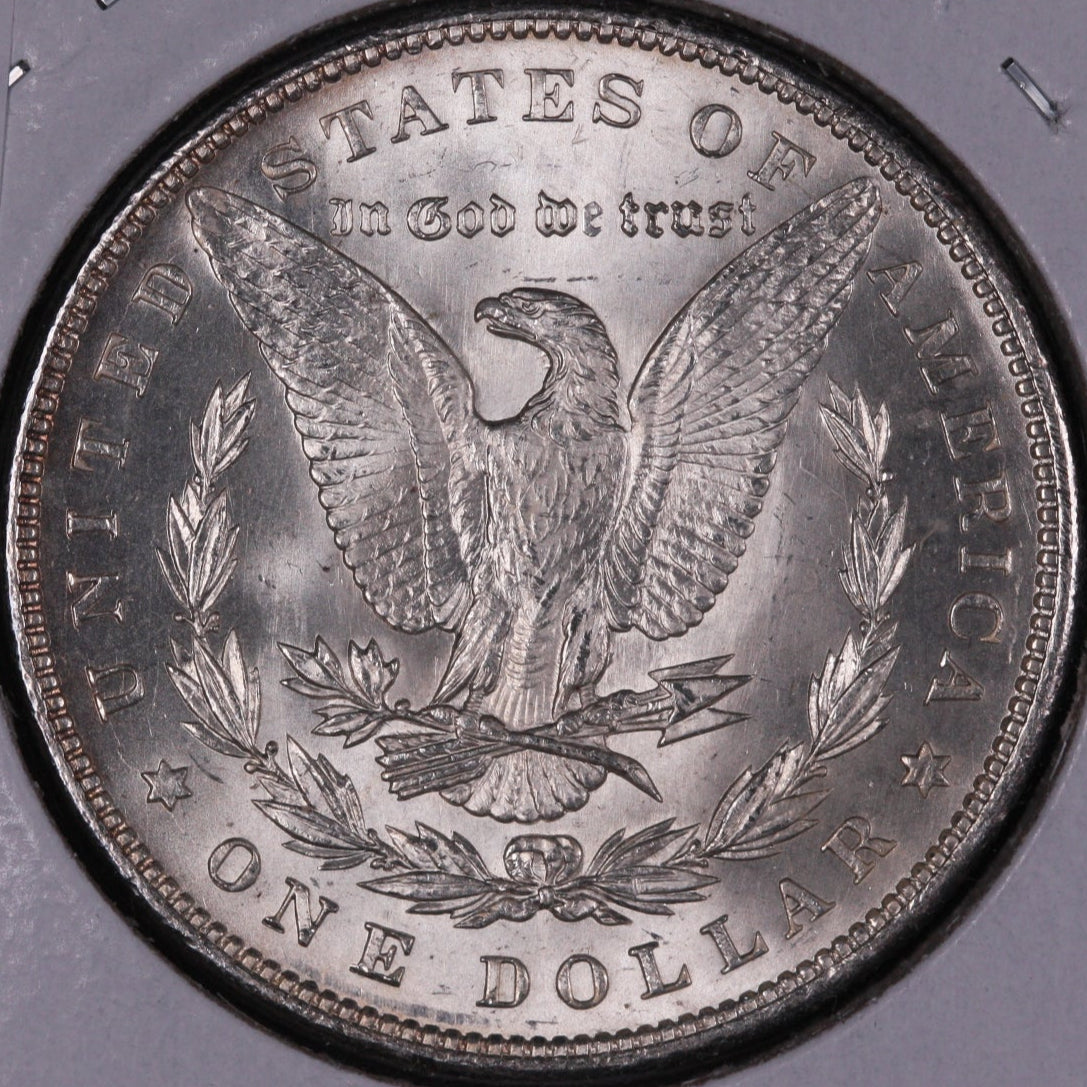 1900 Morgan Silver Dollar, Gem Mint State Uncirculated Coin, Store #DR0400