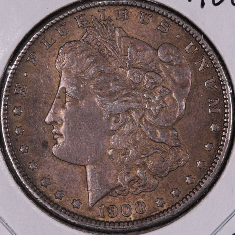 1900 Morgan Silver Dollar, Very Fine Circulated Coin, Store
