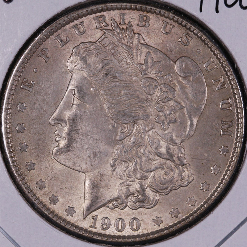 1900 Morgan Silver Dollar, Extra Fine Circulated Coin, Store