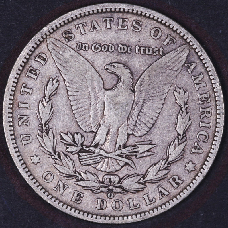 1900-O Morgan Silver Dollar, Fine Circulated Coin, Store