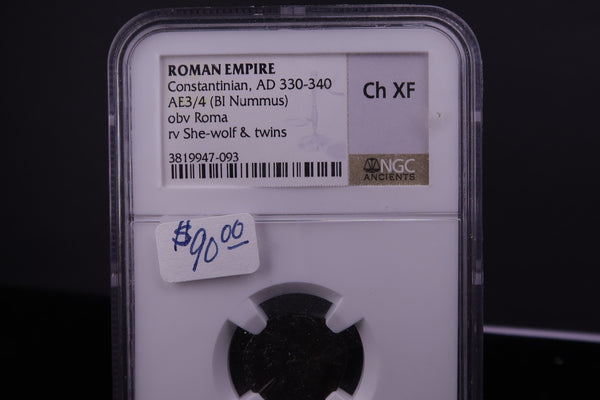 Roman Empire, Constantinian, AD 330-340. Choice Extra Fine, #04942