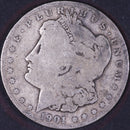 1901-O Morgan Silver Dollar, About Good Circulated Coin, Store