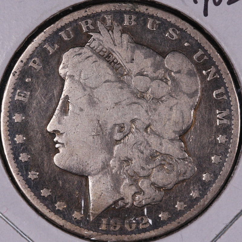 1902 Morgan Silver Dollar, About Good Circulated Coin, Store