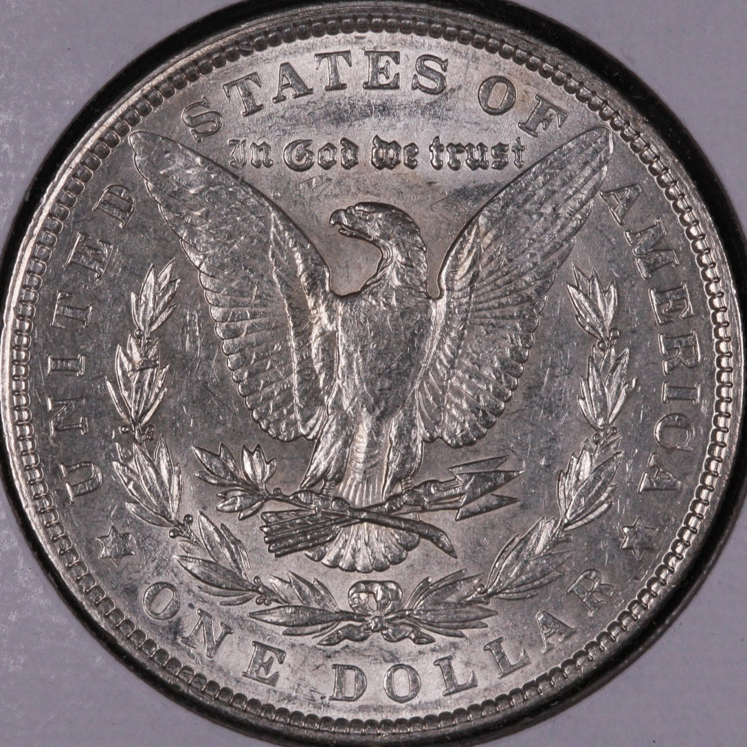 1902 Morgan Silver Dollar, About Uncirculated Coin, Store #DR0107