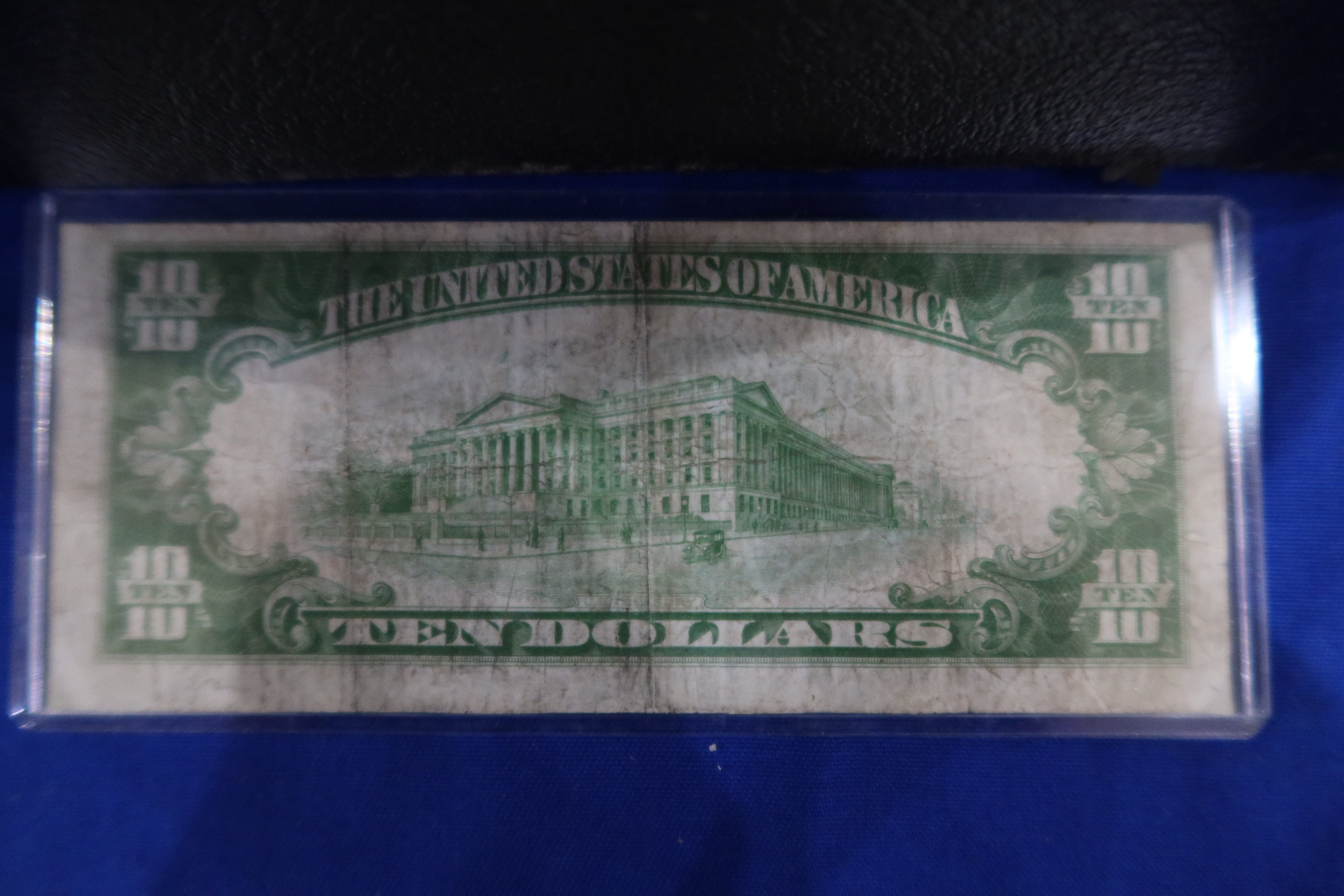 1929 $10 National Currency, "Portsmouth, VIRGINIA", Charter #11381
