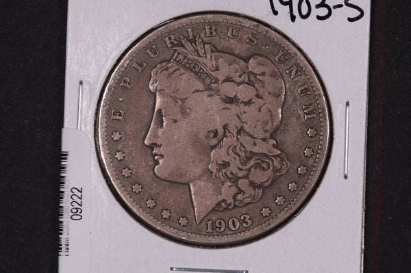 1903-S Morgan Silver Dollar, Affordable Collectible Coin, Store #09222