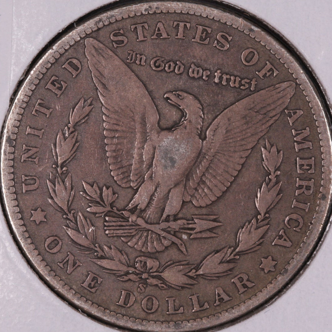1903-S Morgan Silver Dollar, Fine+ Circulated Coin, Store #DR0425