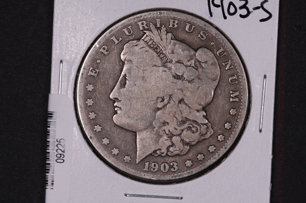 1903-S Morgan Silver Dollar, Affordable Collectible Coin, Store #09225