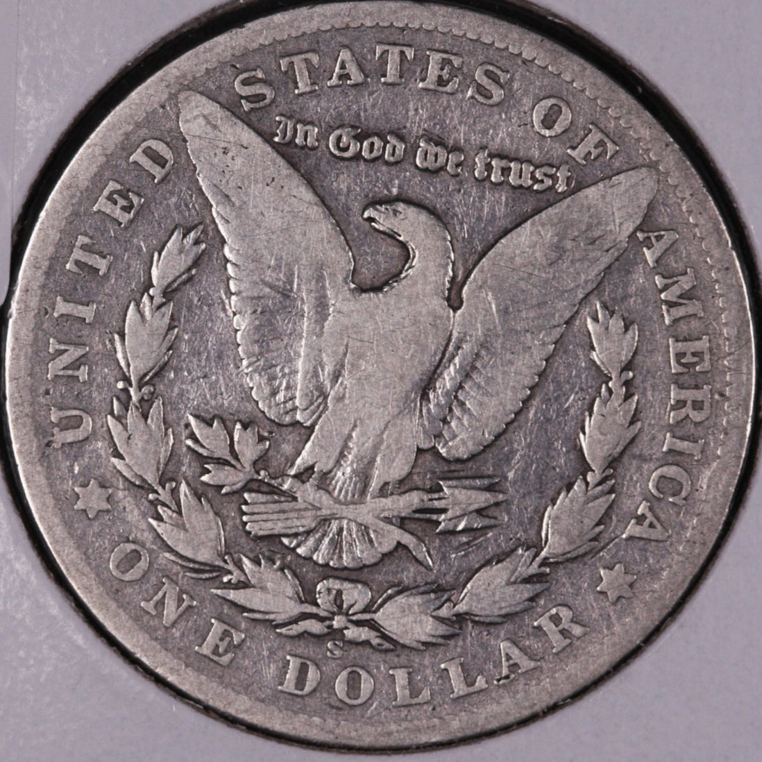 1903-S Morgan Silver Dollar, Very Good+ Circulated Coin, Store #DR0426