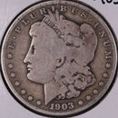 1903-S Morgan Silver Dollar, Good Circulated Coin, Store