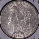 1904 Morgan Silver Dollar, Extra Fine Circulated Coin, Store