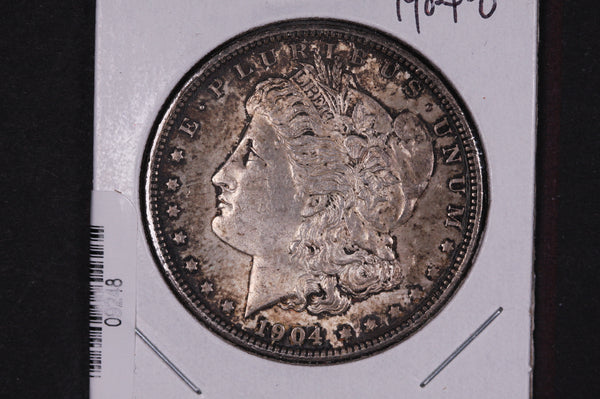 1904-O Morgan Silver Dollar, Affordable Collectible Coin, Store #09248